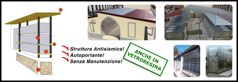 struttura loculo prefabbricato Rapido-Star